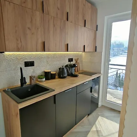 דירה Sky View Apartment Bialy Dunajec, Panorama Tatr, Parking *